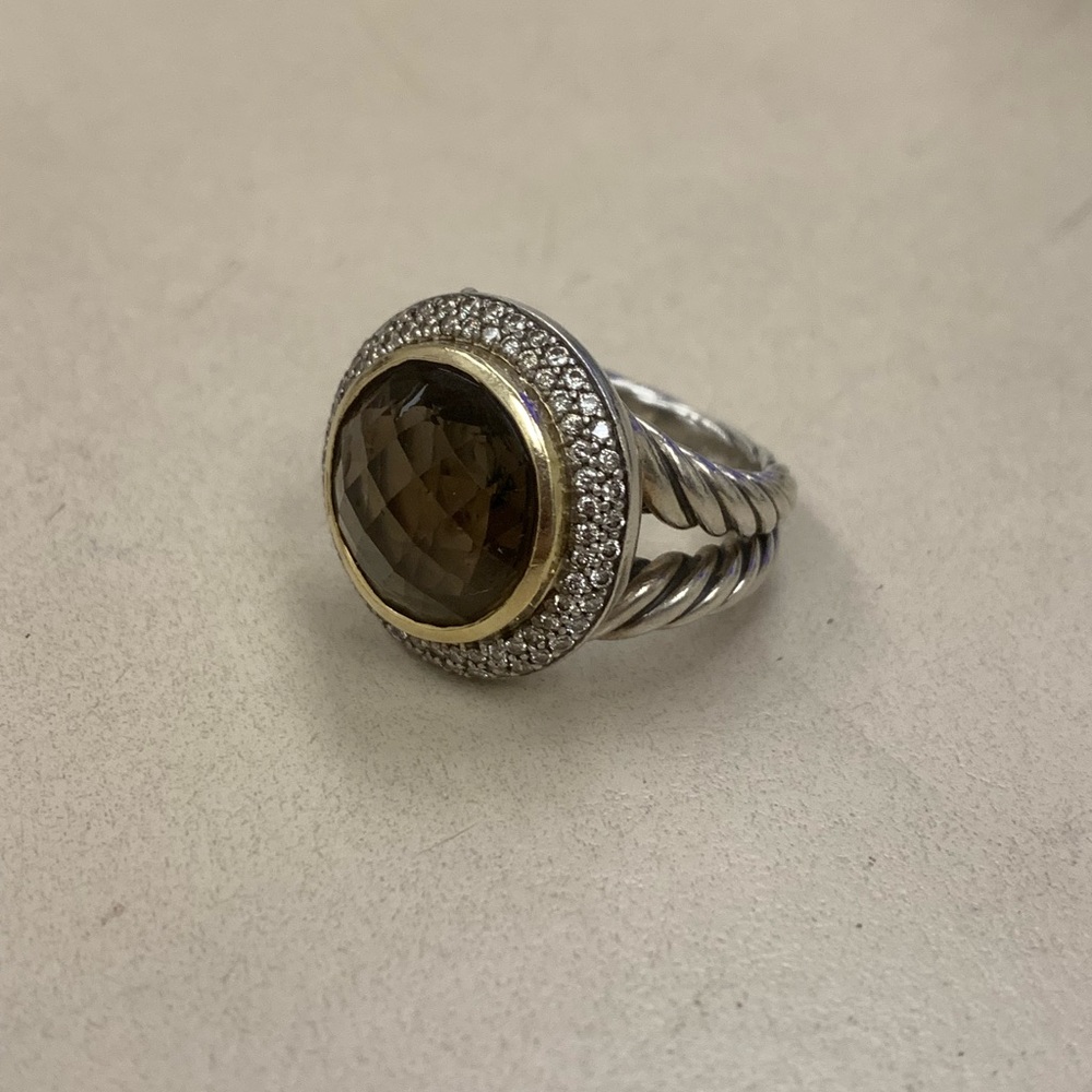 david yurman cerise two tone ring 8